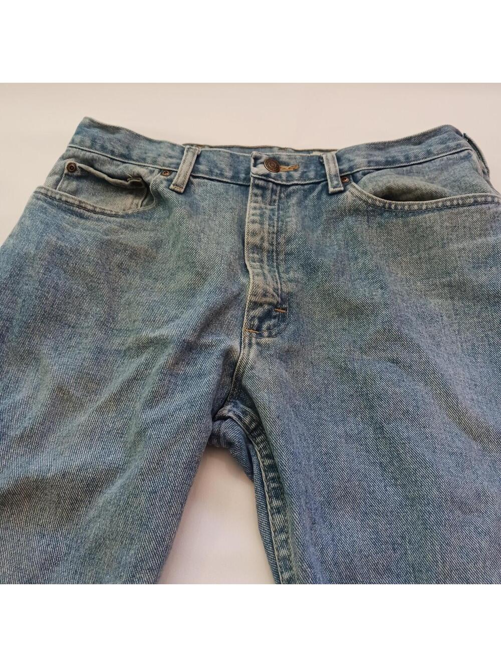 Wrangler Premium Quality Men’s Cotton Jeans 34x30 Regular Fit Blue